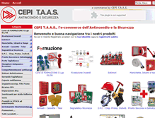 Tablet Screenshot of cepitaas.com